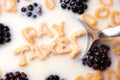 Pay Taxes Cereal Reminder Royalty Free Stock Photo