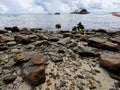 Payar Island is an island in Kedah, Malaysia.marine park protection for its diverse marine life. snorkelling, diving, corals. Royalty Free Stock Photo