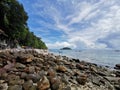 Payar Island is an island in Kedah, Malaysia.marine park protection for its diverse marine life. snorkelling, diving, corals. Royalty Free Stock Photo