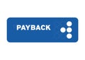 Payback Logo Royalty Free Stock Photo