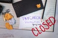 Paycheck protection Program Closed government financial help for small business