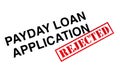 Payday Loan Application Royalty Free Stock Photo