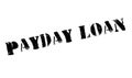 Payday Loan rubber stamp