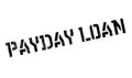 Payday Loan rubber stamp