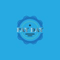 Payday Logo Emblem Stamp. Vector EPS 10