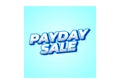 Payday sale. Text effect in eye catching color and 3d look effect