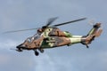 French Army Armee De Terre Eurocopter EC665 Tiger attack helicopter Royalty Free Stock Photo