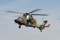 French Army Armee De Terre Eurocopter EC665 Tiger attack helicopter Royalty Free Stock Photo