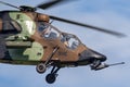 French Army Armee De Terre Eurocopter EC665 Tiger attack helicopter Royalty Free Stock Photo