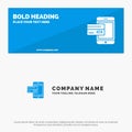 Payment, Bank, Banking, Card, Credit, Mobile, Money, Smartphone SOlid Icon Website Banner and Business Logo Template