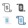 Mobile Netbank Payment. Invoices icon
