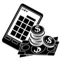 payment economy icon image Royalty Free Stock Photo