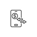 Payment Gateway line icon