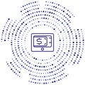 payment gateway vector icon. payment gateway editable stroke. payment gateway linear symbol for use on web and mobile apps, logo,