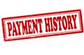 Payment history