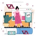 Payment integration online service or platform. Online store