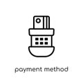 Payment method icon from collection. Royalty Free Stock Photo