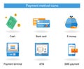 Payment method icons