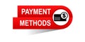Payment methods banner Royalty Free Stock Photo