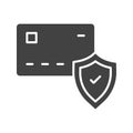 Payment Security Icon Image. Royalty Free Stock Photo