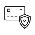 Payment Security Icon Image. Royalty Free Stock Photo