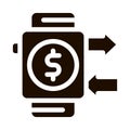 Payment Smart Watch Pay Pass Vector Icon