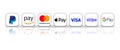 Payment System in America like Stripe, Paypal, Mastercard, Apple Pay, Google Pay and Visa