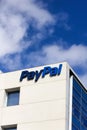 PayPal Corporate Headquarters Sign. Royalty Free Stock Photo