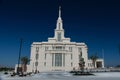 Payson Utah Mormon Temple Royalty Free Stock Photo