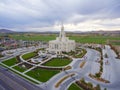 Payson Utah Mormon Temple Royalty Free Stock Photo