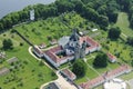 Pazaislis monastery and church (Lithuanian) is a large monastery complex in Kaunas, Lithuania, and the example of Italian Baroque Royalty Free Stock Photo