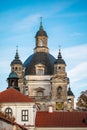 Pazaislis Monastery and the Church of the Visitation Royalty Free Stock Photo