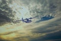 PBY-5A Catalina Hydro-Plane Medium Bomber Royalty Free Stock Photo