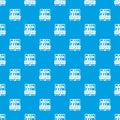 Pc data repair pattern vector seamless blue