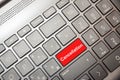 PC key with the red word Cancellation Royalty Free Stock Photo