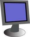 Pc monitor Royalty Free Stock Photo