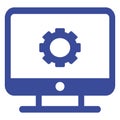 pc preferences Isolated Vector icon which can easily modify or edit Royalty Free Stock Photo