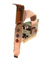 PC Sound Card Royalty Free Stock Photo