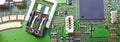 Pcb printed circuit board comms unit control panel switches points microchip electronic