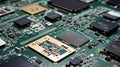 pcb surface mount technology Royalty Free Stock Photo