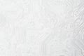 PCB texture background. Background of computer technology. White space for text. Grayscale pcb texture background. Royalty Free Stock Photo