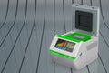 PCR machine, thermal cycler. 3D rendering Royalty Free Stock Photo