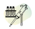 PCR Test - Nasal Nasopharyngeal and Buccal Swab Testing for COVID-19 - Icon