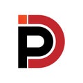 PD logo design. PD logo vectors. Luxury PD logo design. Letter, simple, abstract, alphabet, Creative IPD, PD logo design.