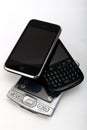 PDA or personal digital assistant, qwerty phone and first generation touchscreen smartphone