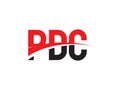 PDC Letter Initial Logo Design Vector Illustration Royalty Free Stock Photo