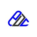 PDC letter logo creative design with vector graphic, PDC Royalty Free Stock Photo