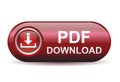 PDF Download buttton Royalty Free Stock Photo