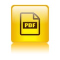 Pdf file format icon Royalty Free Stock Photo