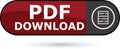 pdf web button pdf download button with icon symbol vector file Royalty Free Stock Photo